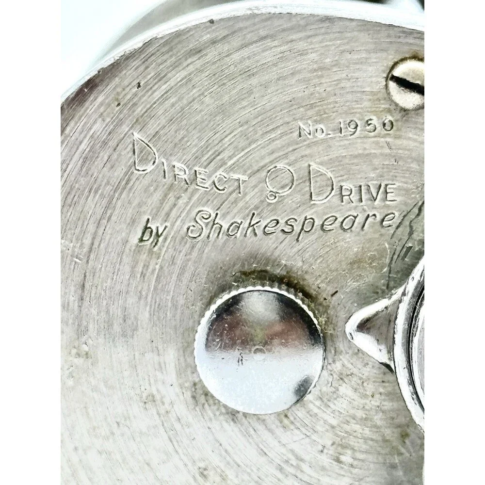 Vintage Shakespeare Direct Drive Model FC No. 1950 Made In USA Fishing Reel